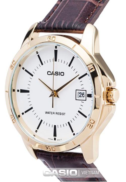 Đồng hồ nam dây da Casio MTP-V004GL-7AUDF