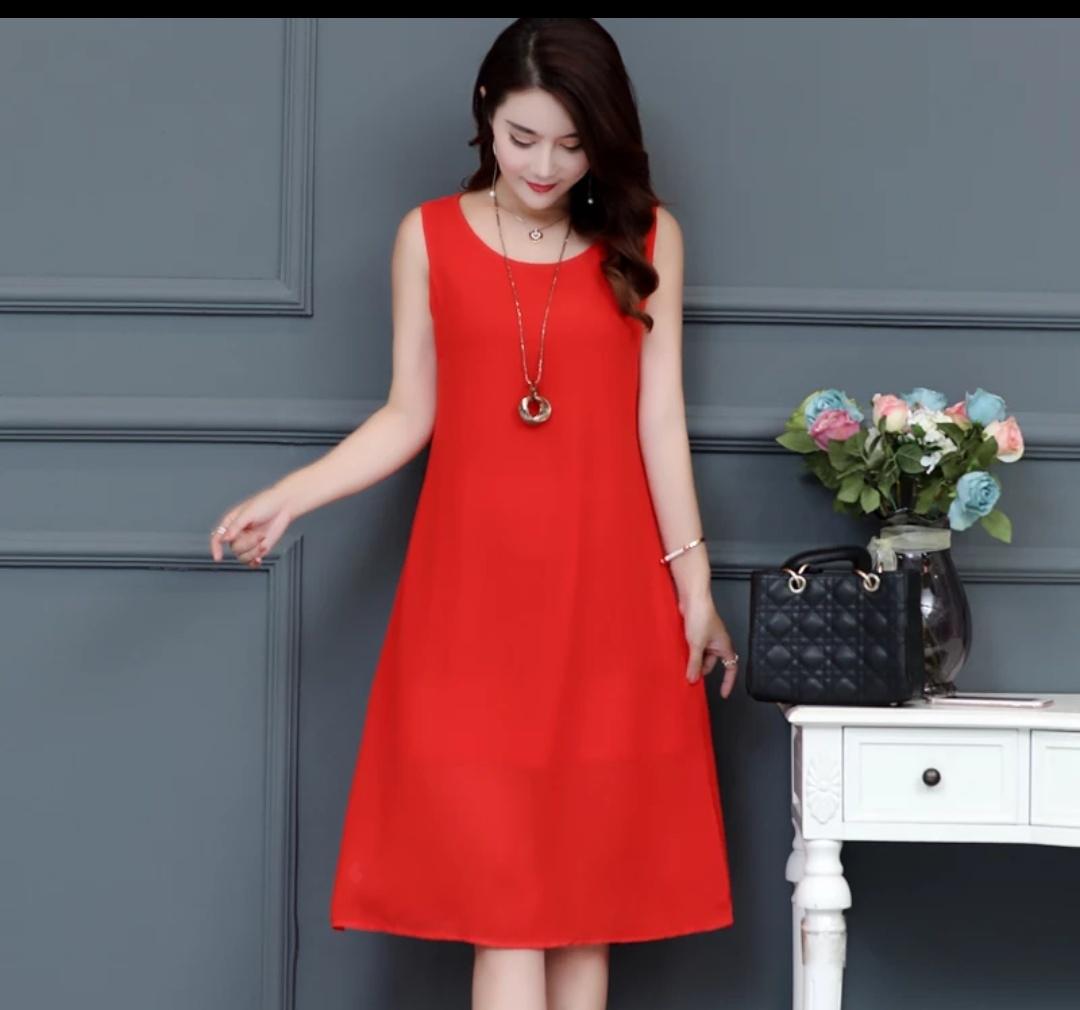 [HCM]Đầm suông đầm oversize thời trang Hàn Quốc mới