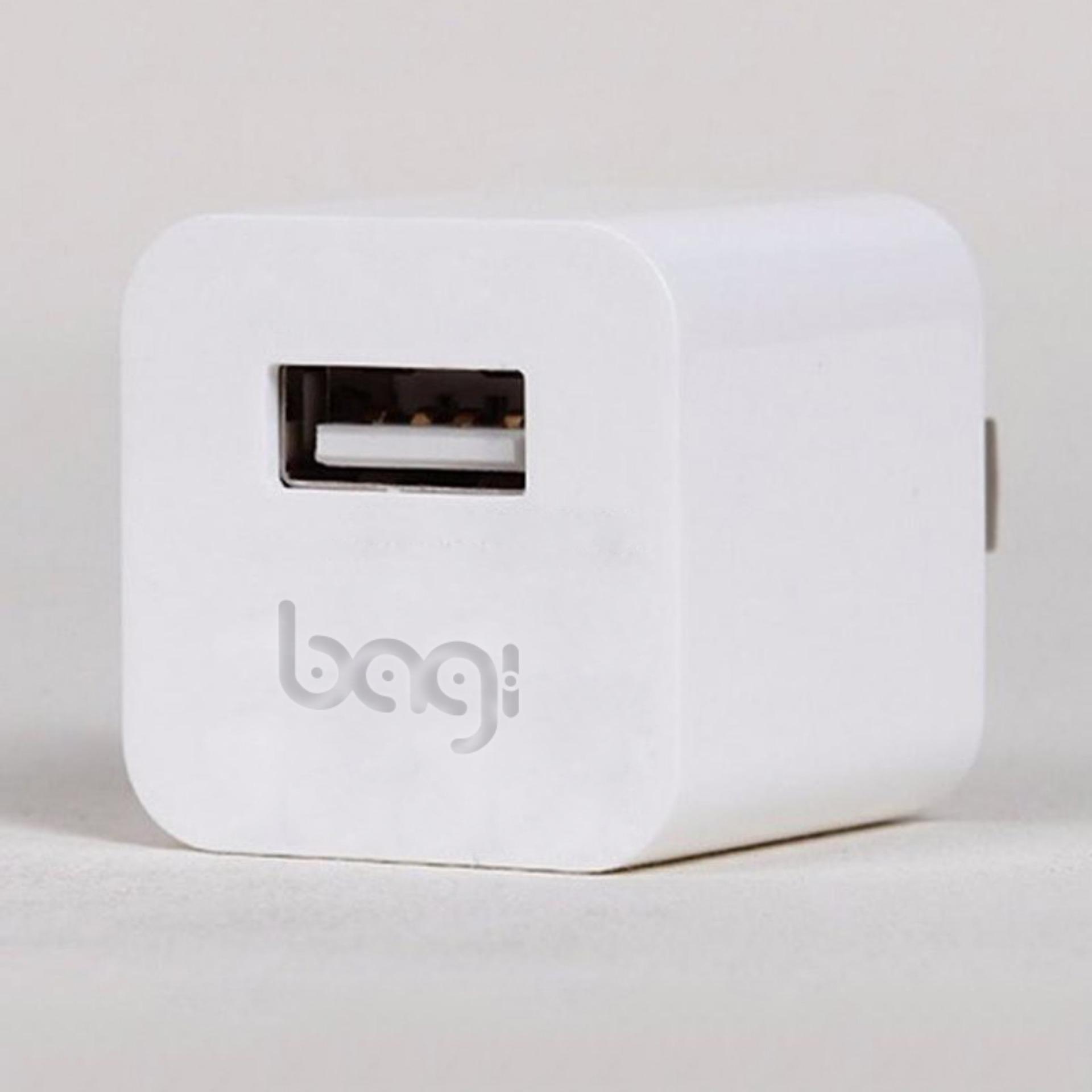 Củ sạc 5V- 1A  Bagi cho Iphone chuẩn châu Âu CE- I51