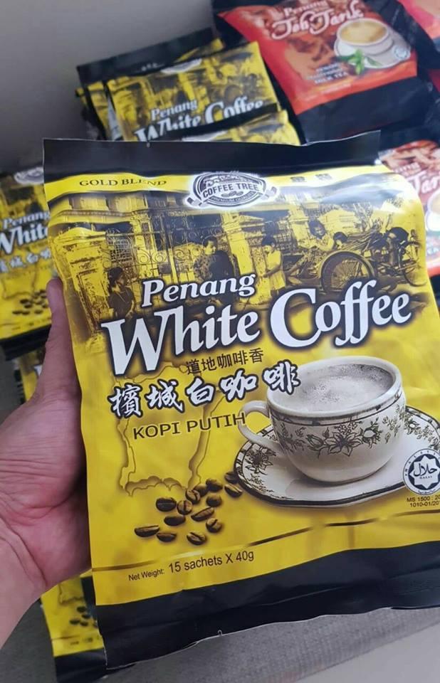 Cà phê trắng White Coffee Penang Malaysia