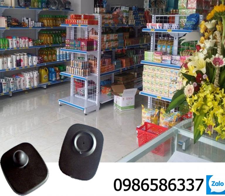 Combo 10 tem từ cứng chống trộm foxcom HP01