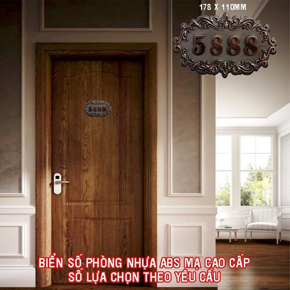 BIỂN SỐ PHÒNG KHÁCH SẠN, CHUNG CƯ, NHÀ NGHỈ