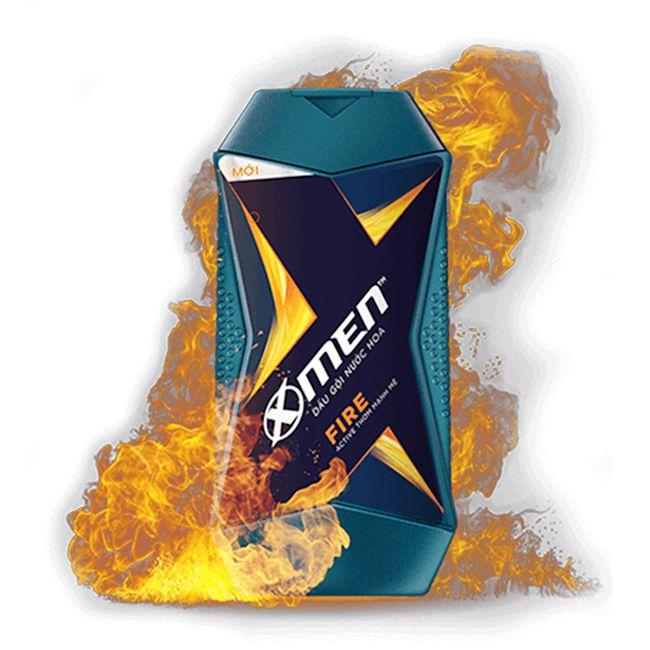 Dầu gội nước hoa X-men Fire 180gr/380gr