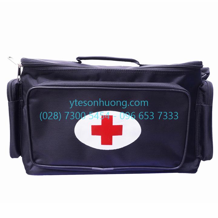 Túi cứu thương Đen Lớn 34cm x 22cm x 22cm