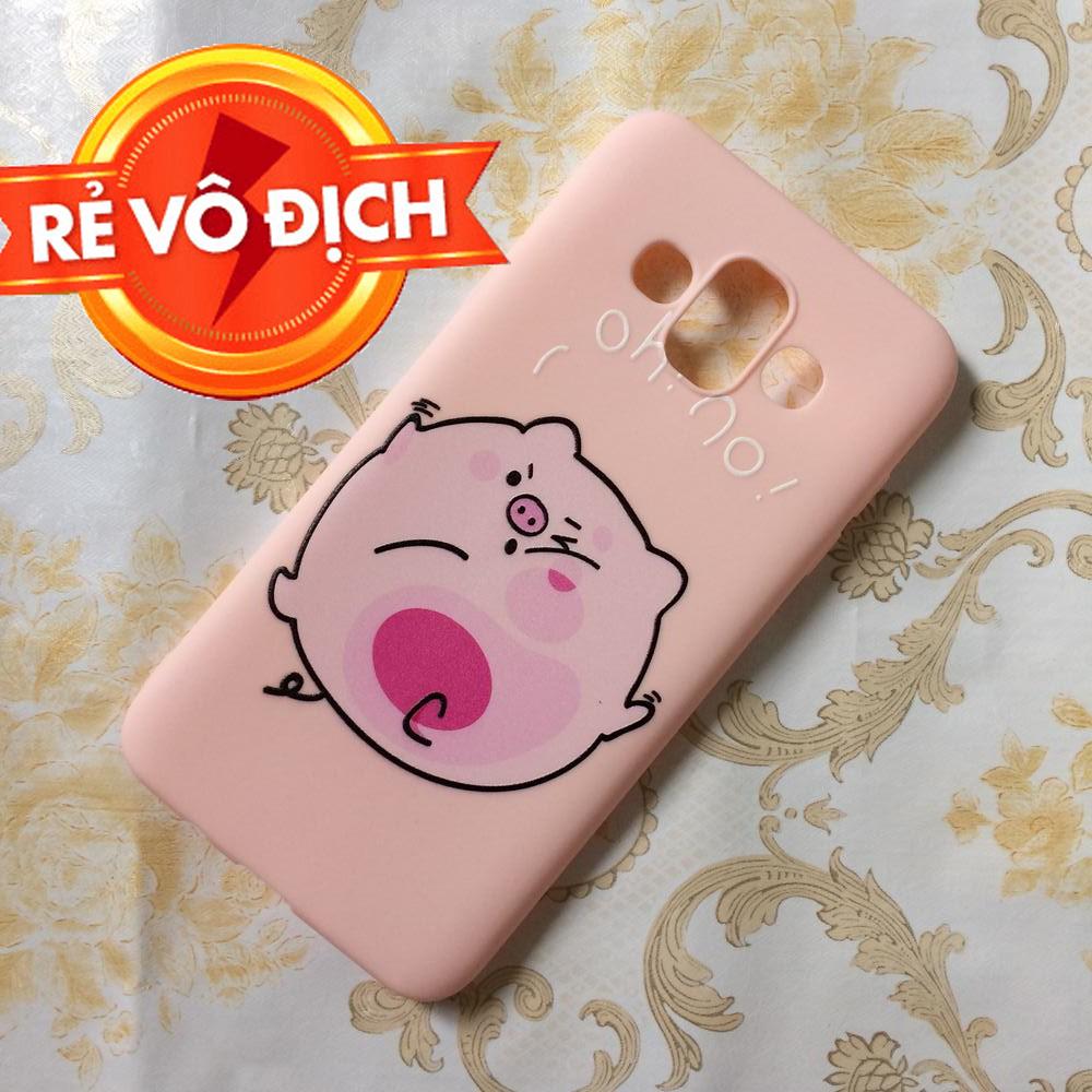 Ốp lưng Samsung J7 Duo màu in hình cute