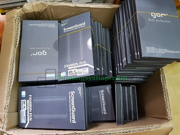 Bộ 04 miếng dán cho Samsung Note 8 - hiệu Gor dán Full màn hình