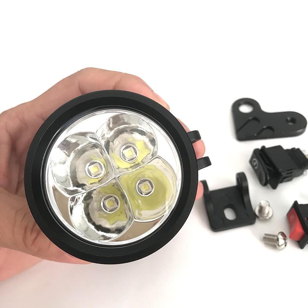 [HCM]Đèn Led L4x 30W Trợ Sáng Cho Xe Máy [ Tặng 4 Phụ Kiện ]