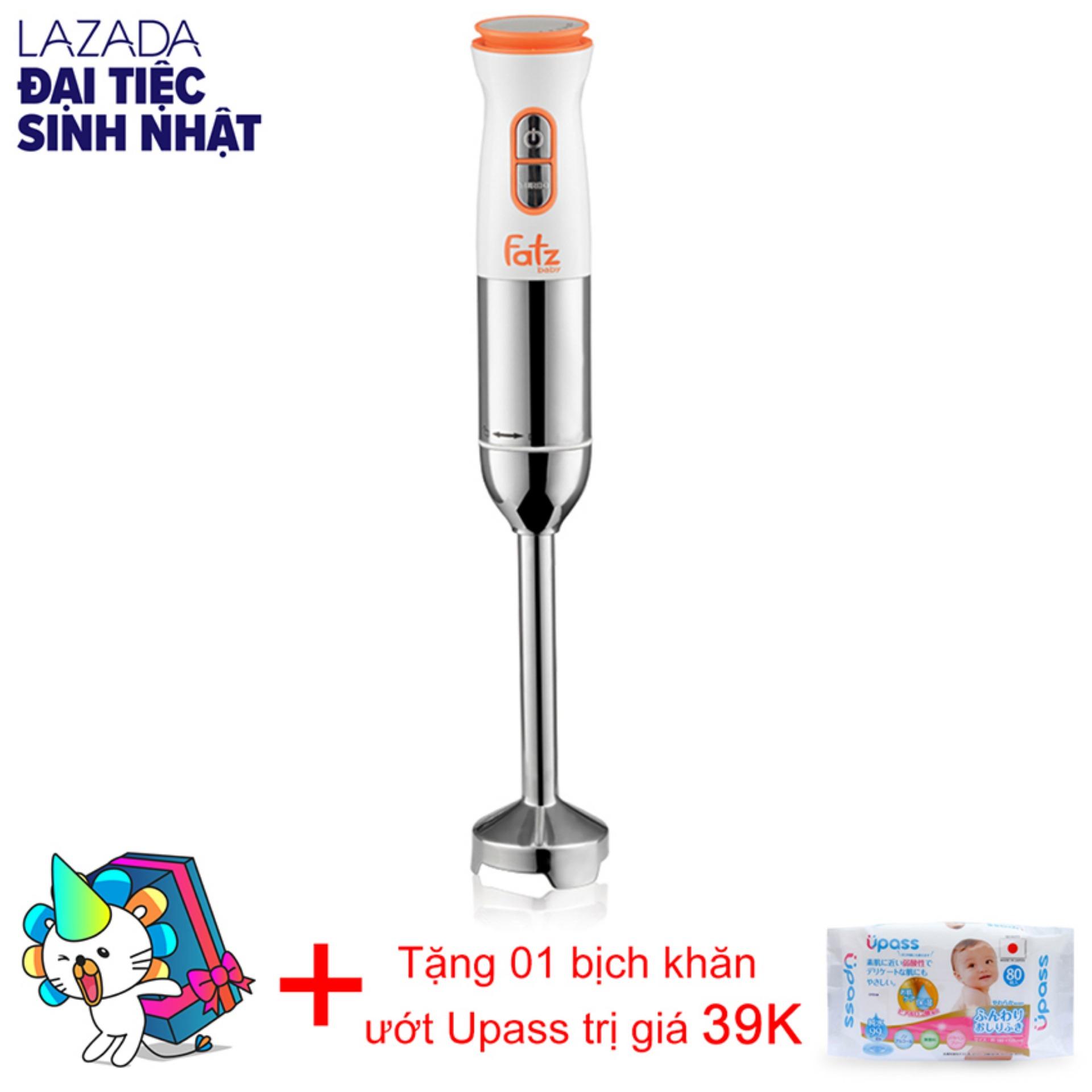 [HCM]Máy xay cầm tay Fatzbaby Deluxe 8 (800W) FB5214BL