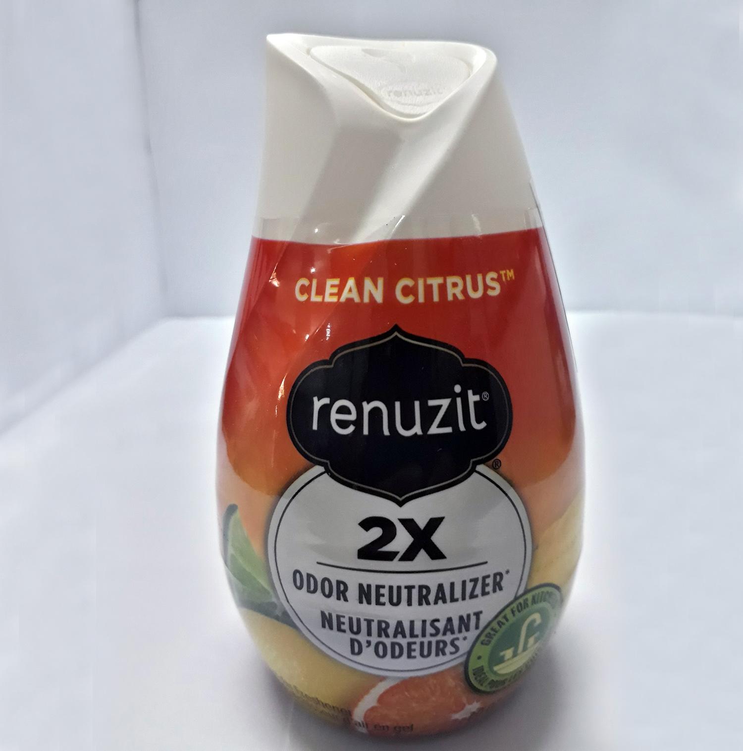 Sáp thơm phòng  Renuzit Clean Citrus 198g