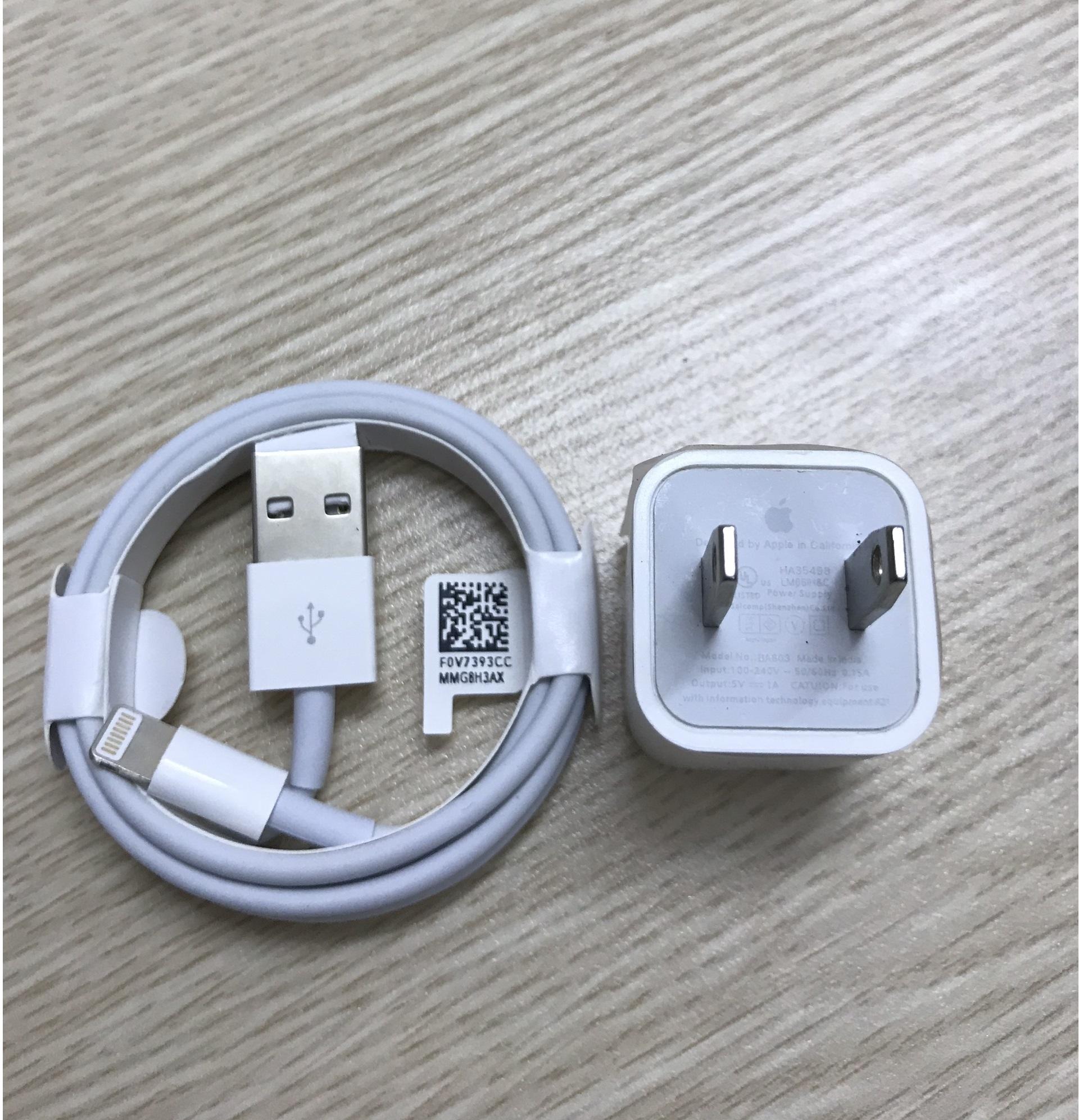 Bộ cốc sạc và dây sạc cho Iphone