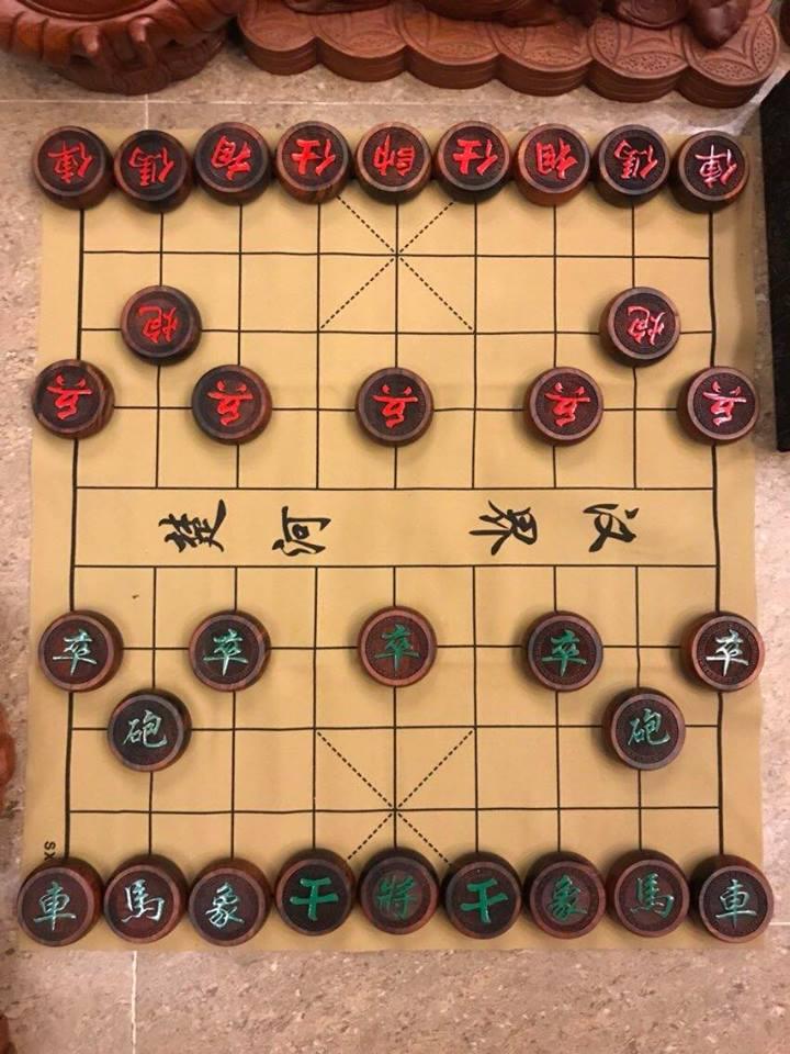 bộ cờ tướng gỗ trắc