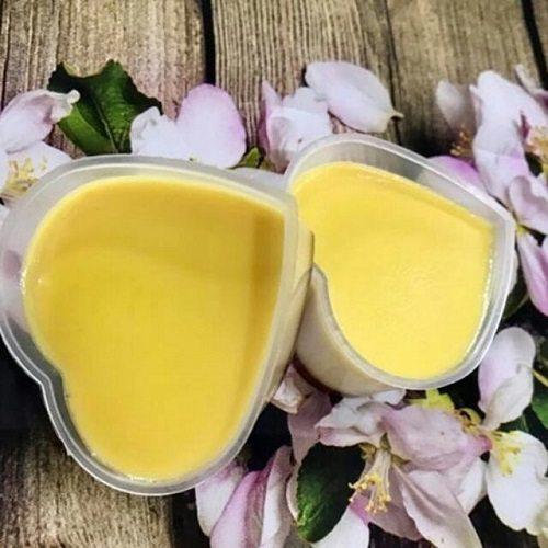 Bộ 50 hộp nhựa bánh flan hình tim