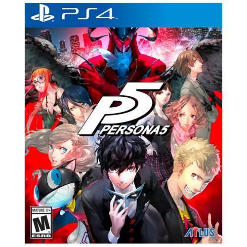 Persona 5  Playstation HIT   Đĩa game Sony PS4  US