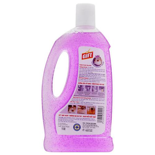 Nước lau sàn Gift hương Iris (chai 1 lít)