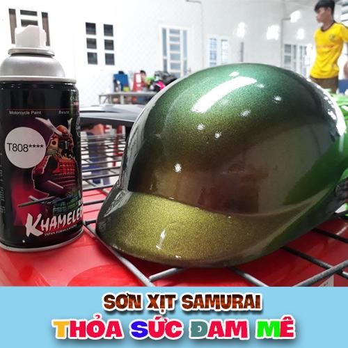 Sơn samurai 3D - Chai sơn 3D T808 sơn xịt samurai