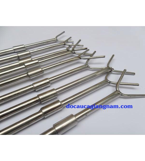 Chống cần câu inox ( đồ câu cá Giang Nam ) big sale