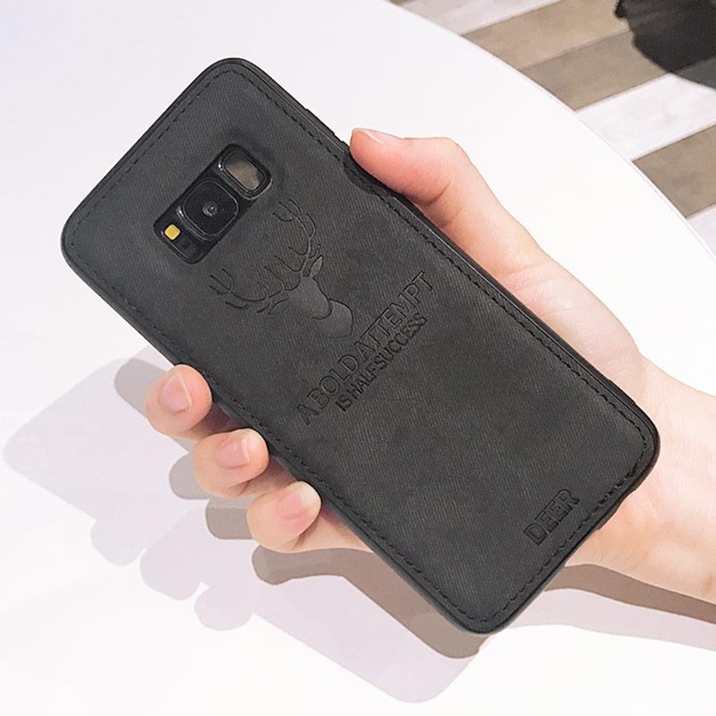 [HCM]Ốp Lưng Samsung Galaxy S8 Plus - vải Jean mịn
