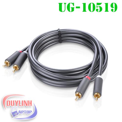 Cáp loa AV 2 hoa sen (RCA) dài 3M Ugreen 10519