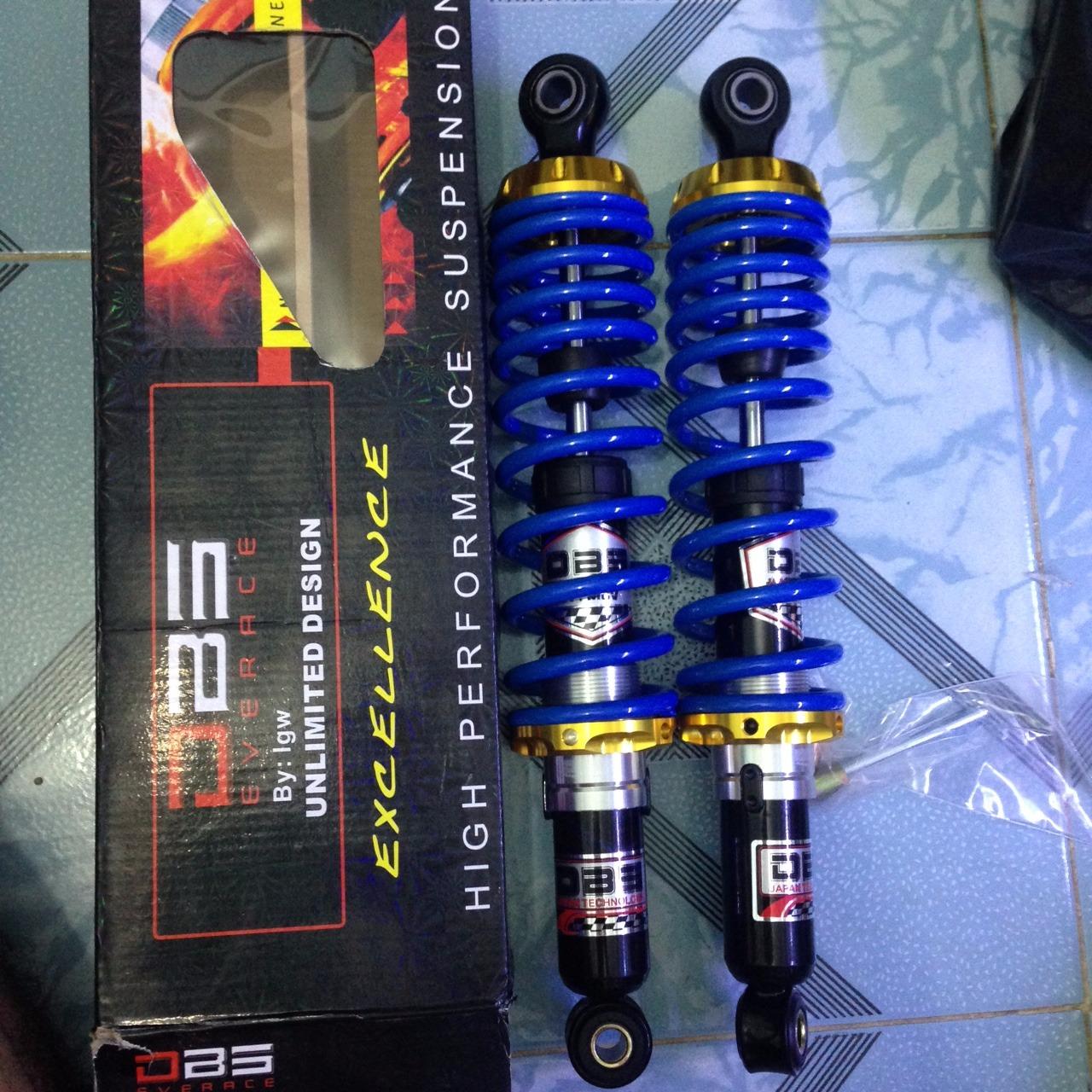 Phuộc DBS gắn cho xe Wave - Dream - Sirius - Cup - 1 cặp - màu sắc đa dạng