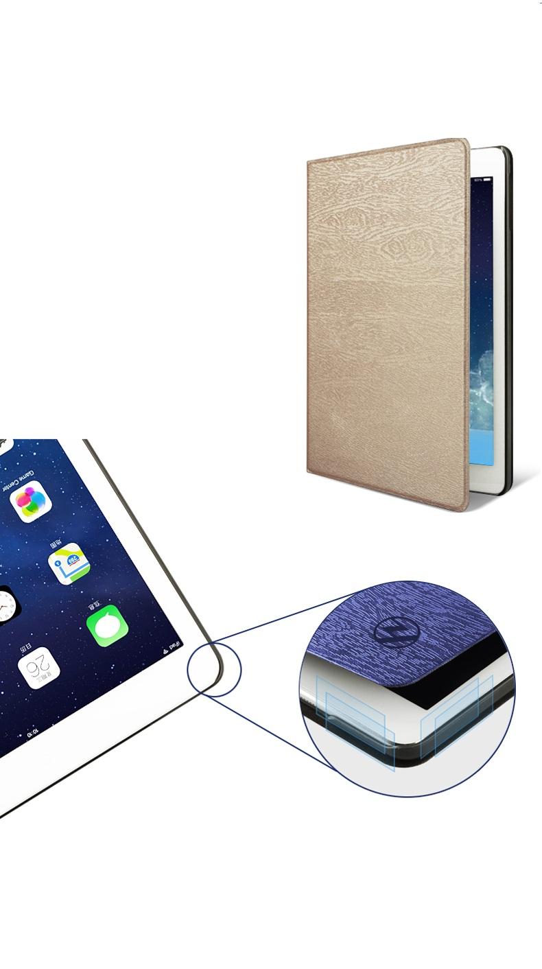 Bao da iPad Mini 123 Vân Gỗ - Bao da mới siêu hot năm 2017 - PKCB