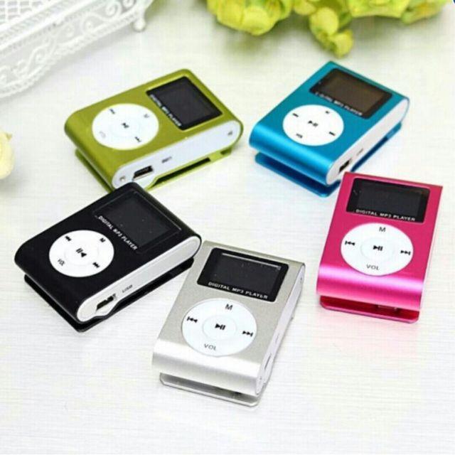 Bộ Máy nghe nhạc MP3 (Đen) và tai nghe (Trắng)