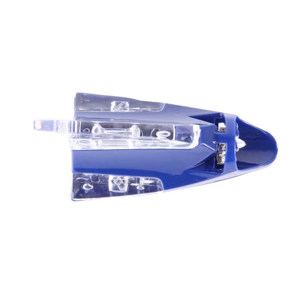 Vây cá mập trang trí nóc xe hơi giả ăng-ten (Đèn LED chạy bằng năng lượng gió) (Màu Xanh)