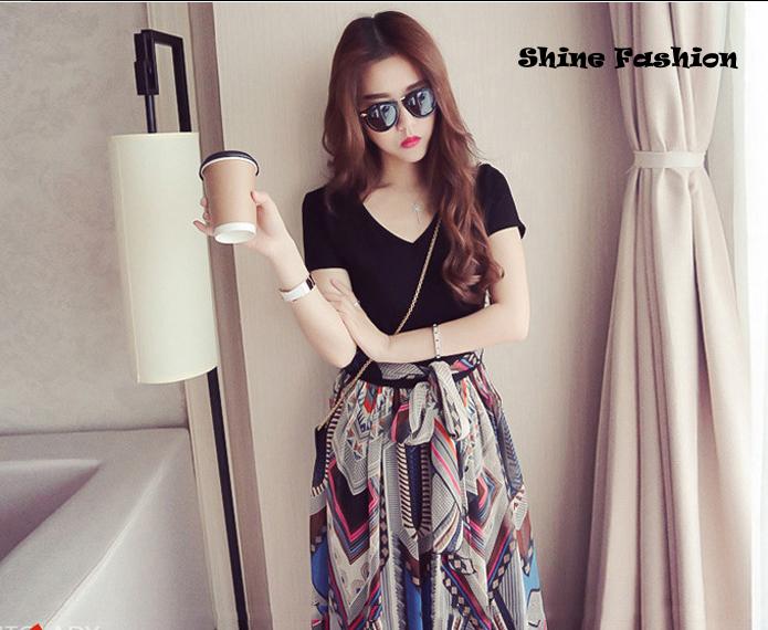 Đầm voan liền áo đẹp D07