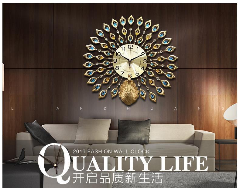 ĐỒNG HỒ DECOR TREO TƯỜNG CON CÔNG