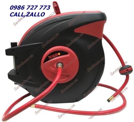 Dây Hơi Tự Rút Hose Reel 10m, cuộn dây hơi tự rút cho máy nén khí