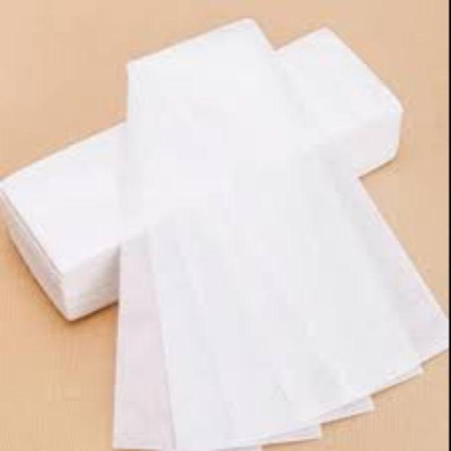 Giấy wax lông 100 tờ cao cấp- bám chặt dễ wax
