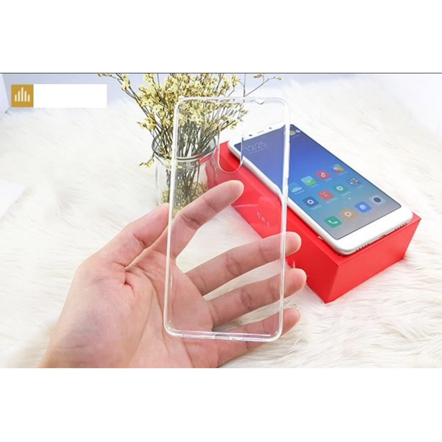 Ốp Silicon cho Xiaomi Redmi 5 Plus cao cấp (Trong suốt)