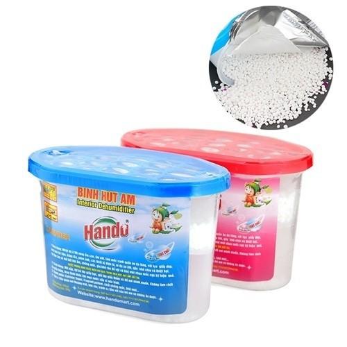 Bộ 4 Bình Hút Ẩm Hando 450ml GT450ML2 ( Hương Hoa Hồng )