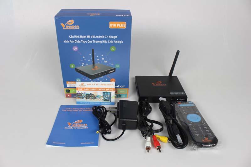 [HCM]ANDROID VINABOX X10 V.2018 CHÍNH HÃNG