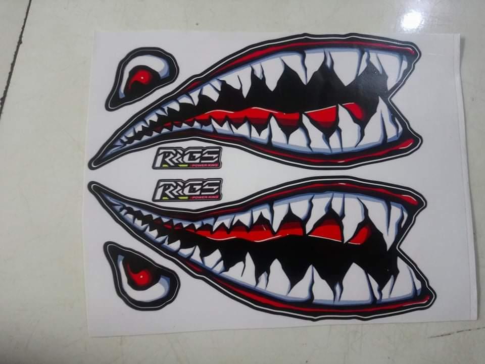 Tem dán răng cá mập