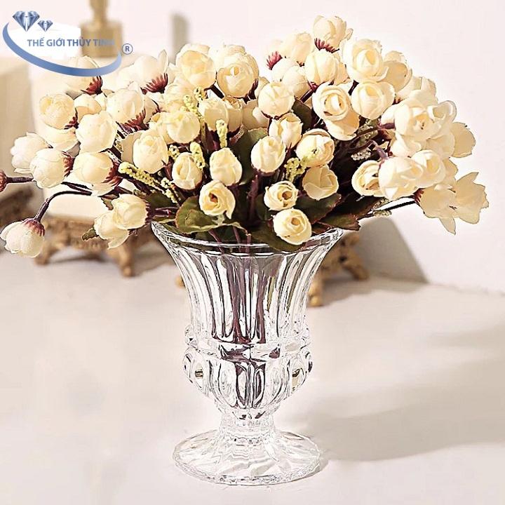 Bình Bông Lọa Hoa Ly Chân Size Nhỏ