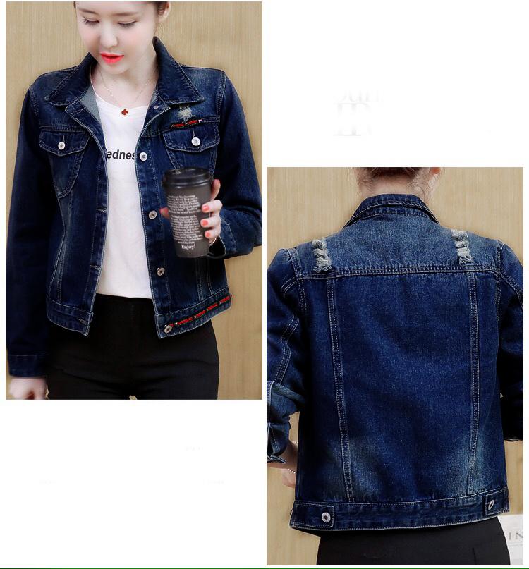 [HCM] ÁO KHOÁC JEANS NỮ PHỐI NÚT BEYEU1688 - BY1060