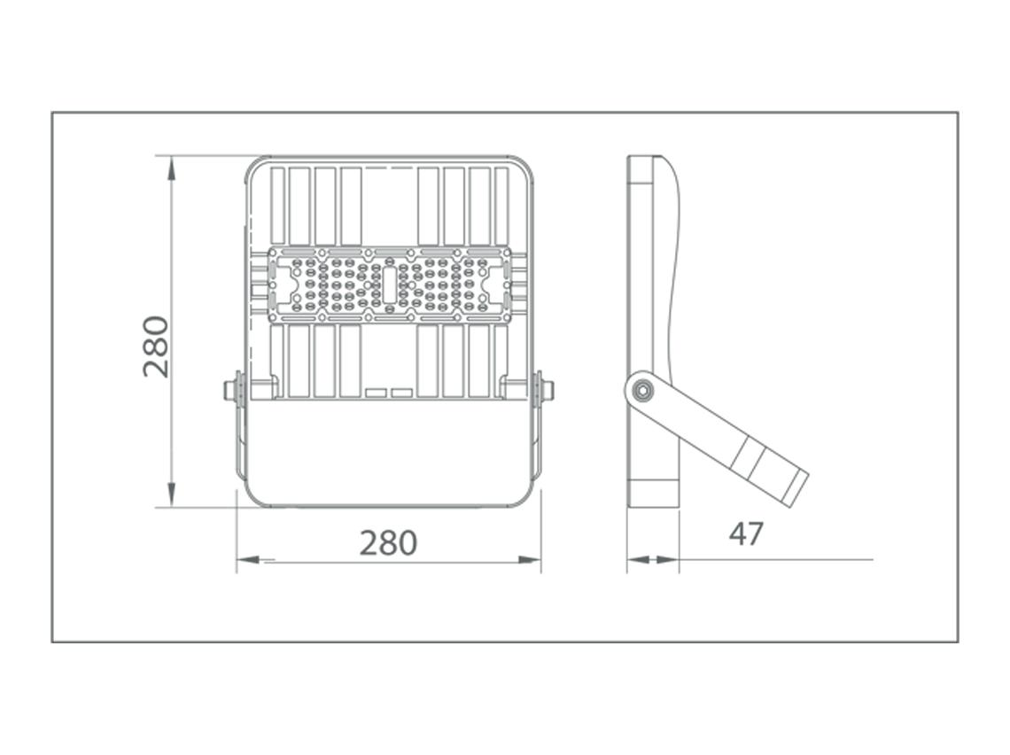 Đèn LED Pha MFL621-050WS578LD5X6/MFL621-050WS408LD5X6/MFL621-050WS278LD5X6