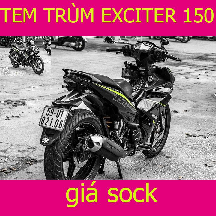 Tem Trùm Exciter 150 Mx King Đen