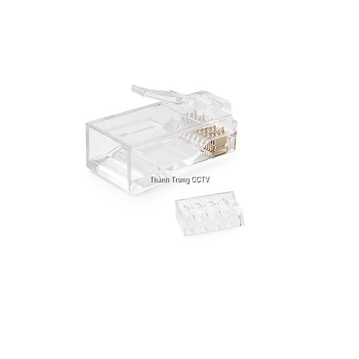 Đầu mạng RJ45 cat6 2 mảnh (50 cái)