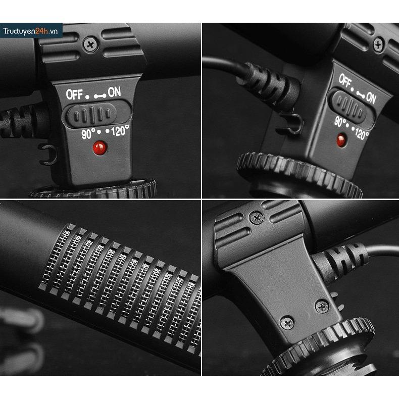 Microphone Si Dande MIC-01 dùng cho máy ảnh Canon/Nikon