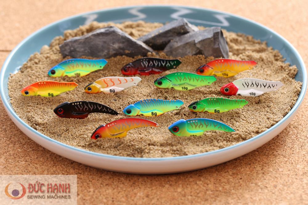 MỒI CÂU CÁ SẮT THAILAND (CÓ LƯỠI SẴN)