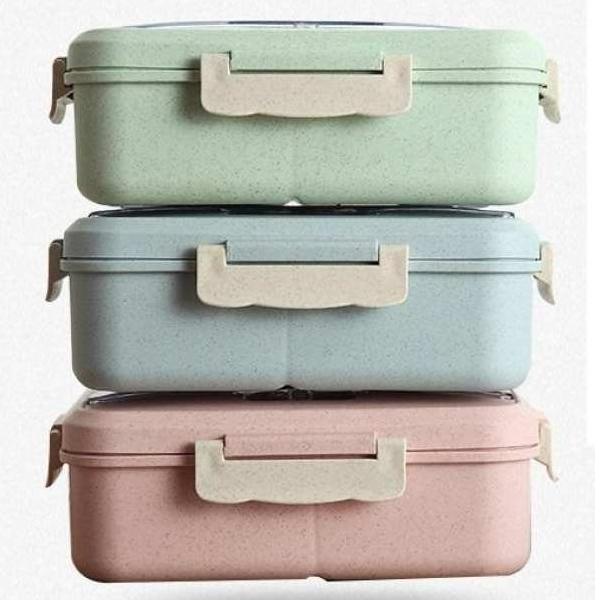 [HCM]Hộp đựng cơm lúa mạch hộp cơm hộp chứa cơm lúa mạch loại cao cấp - tiện dụng