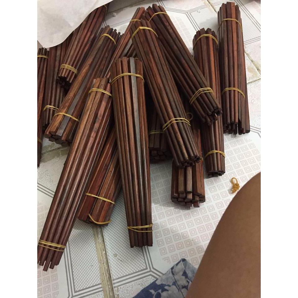 bộ đũa ăn gỗ trắc
