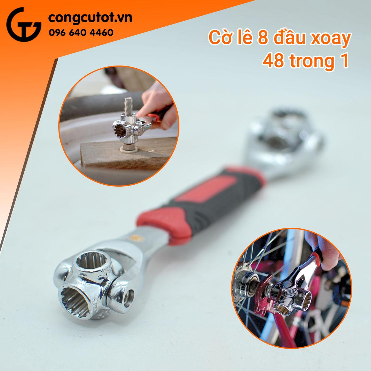 Cờ lê mỏ lết 48 in 1