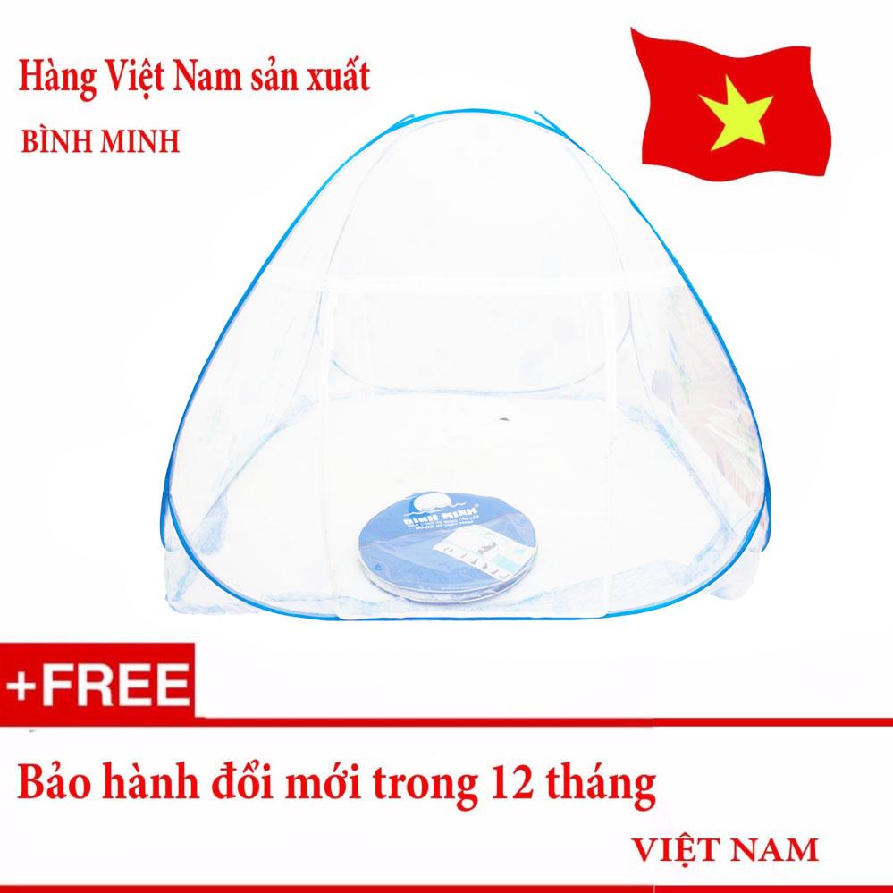 Màn Chụp chống muỗi Tự Bung Gấp Gọn Thông Minh loại 1 cửa 1m8 x 2m siêu bền - Hàng Việt Nam