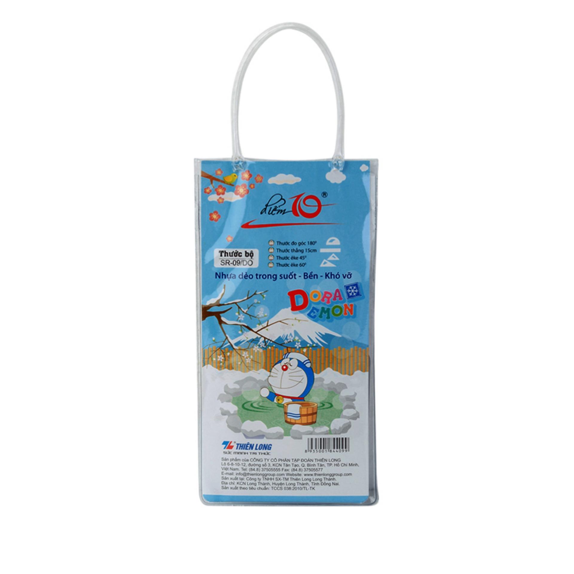 [HCM]BỘ 2 CÁI THƯỚC BỘ THIÊN LONG DOREMON SR-09