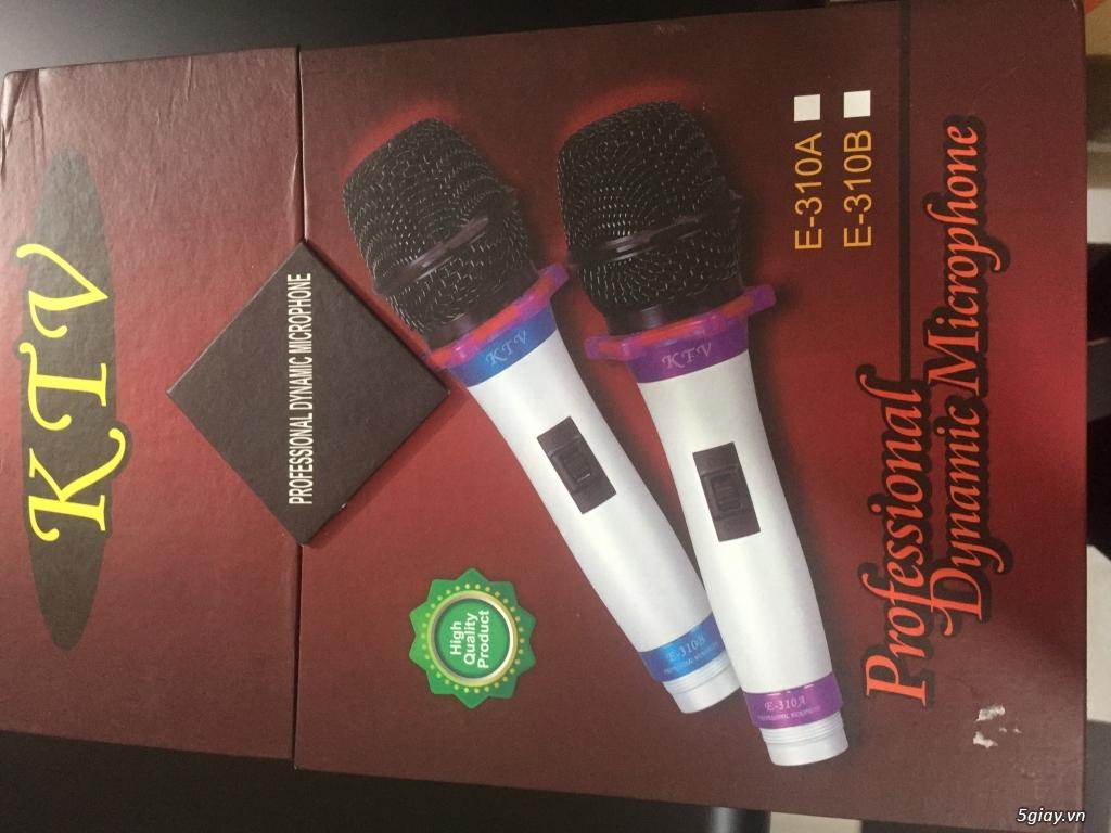 Micro có dây KTV E-310A và KTV E-310B
