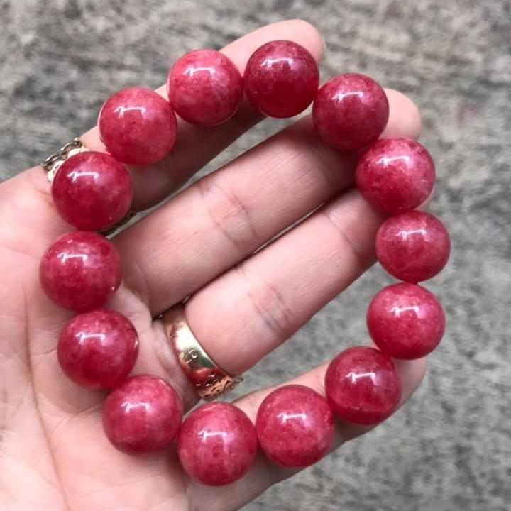 [HCM]VÒNG TAY RUBY HỒNG NGỌC 14LY