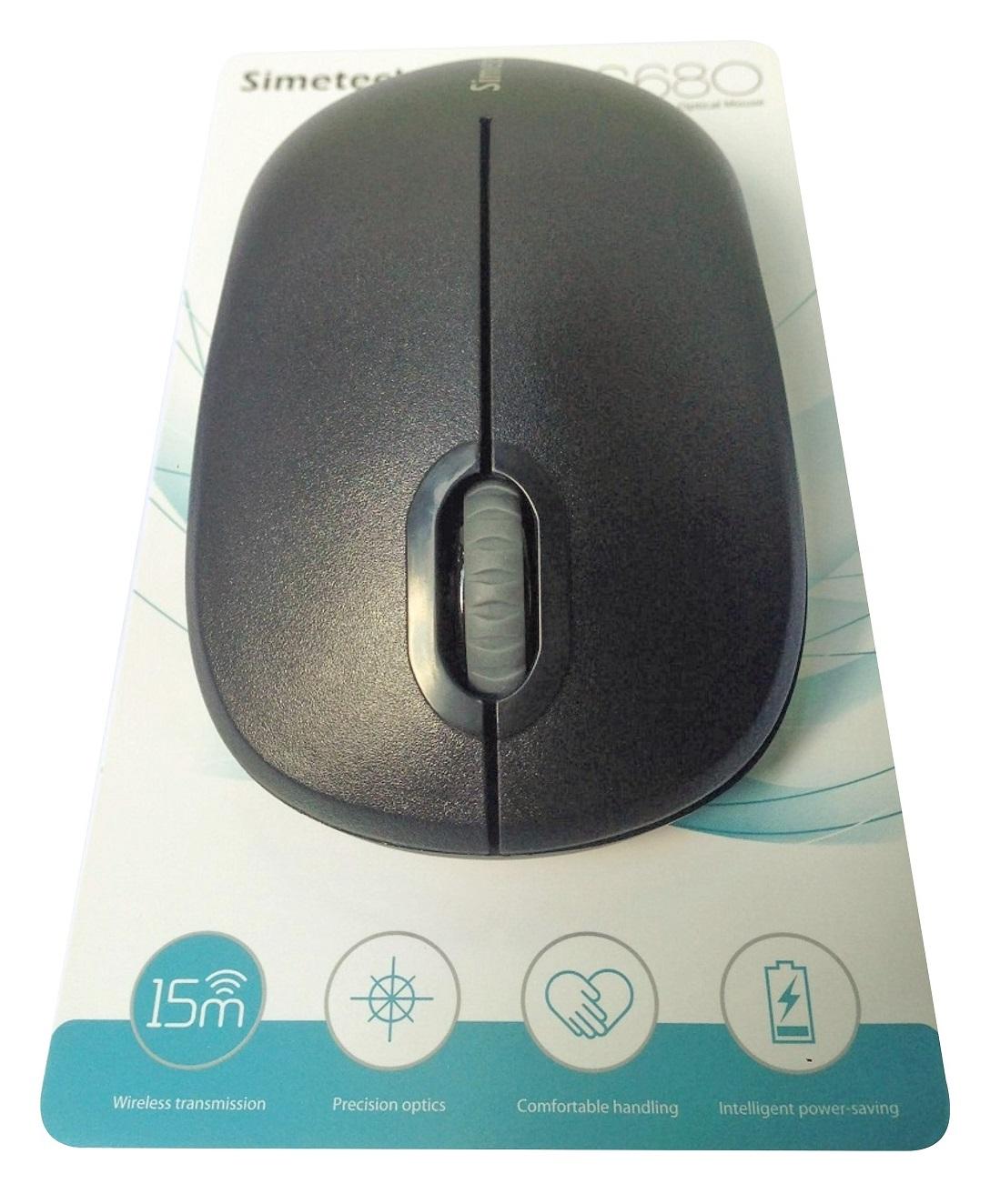 Chuột Vi Tính Không Dây Simetech S680