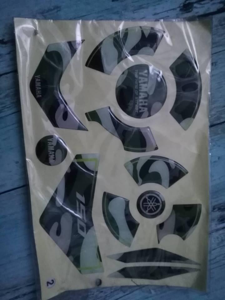 bộ tem decal dán lốc máy xe exciter 150